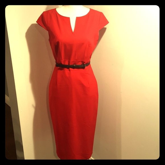 antonio melani red dress